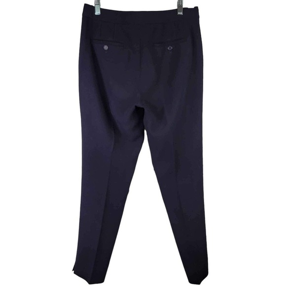 Theory Dress Pants Women’s Size 6 Blue Trousers Slacks Straight Stretch Crepe - Picture 3 of 9